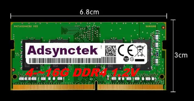 Оперативная Память DDR4 4 ГБ 8 16 1 2 в 260-Pin SD ОЗУ 2133 МГц 2400 2666 SoDIMM для ноутбука