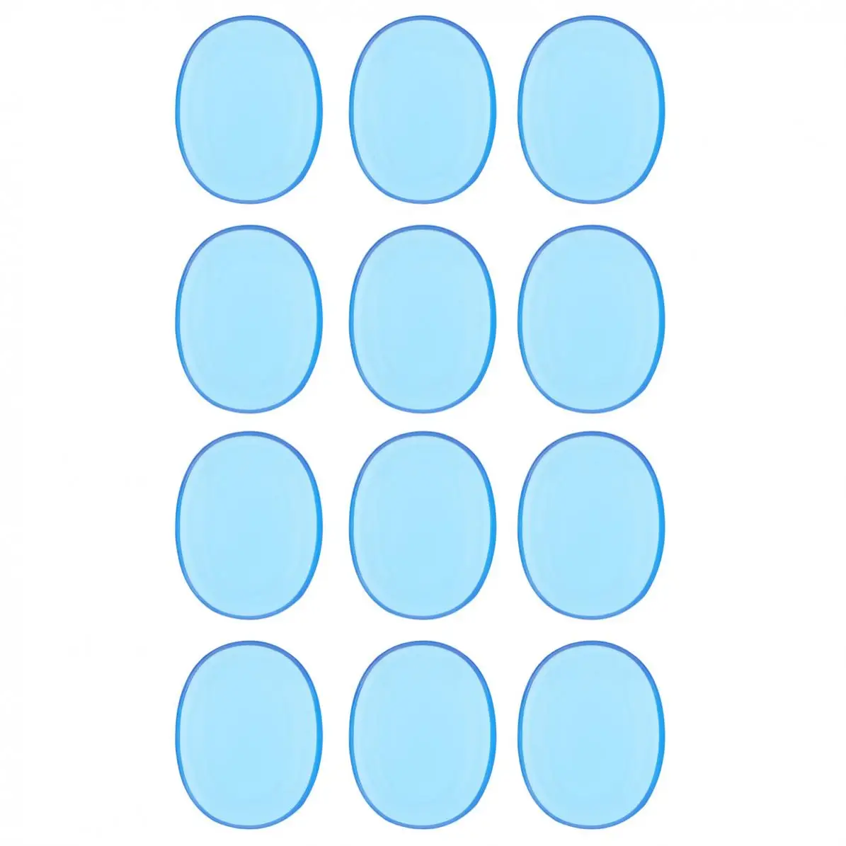 12 шт./лот Drum Mute Pad прозрачный силиконовый Jazz Snare Drum Глушитель 3 цвета на выбор