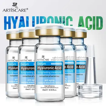 

ARTISCARE Hyaluronic Acid Serum 5PCS Anti Aging and Moisturizing Skin Care Firming and Whitening Anti Wrinkles Essence for Face