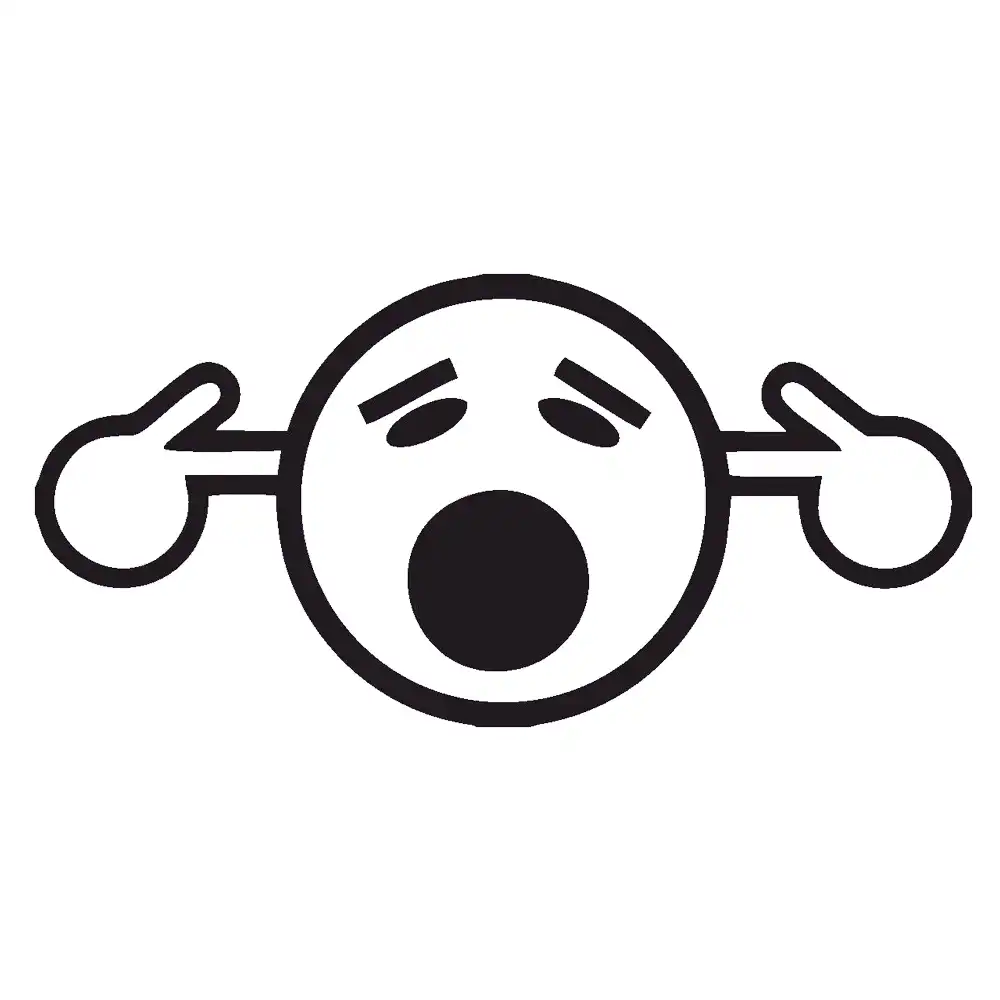 Too Loud Funny Sticker Window Wall 11 Color Exhaust Noise Jdm Vinyl Car