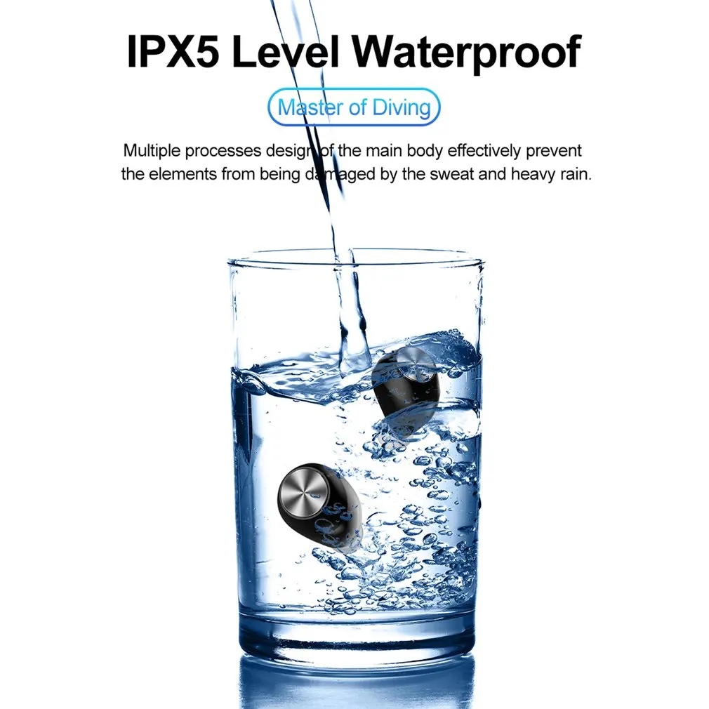 X28 Bluetooth 5,0 наушники стерео 3D музыка беспроводной с микрофоном IPX5 Водонепроницаемый шумоподавление CVC8.0