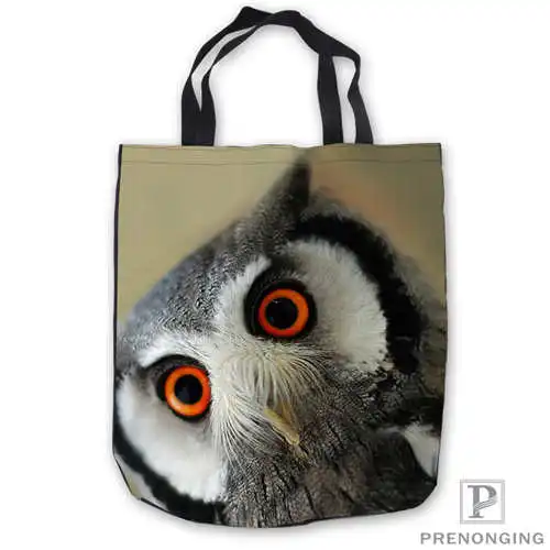 

Custom Canvas cute-owl-s Tote Shoulder Shopping Bag Casual Beach HandBag Daily Use Foldable Canvas #180713-08-134.2