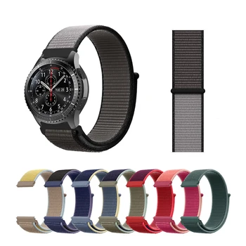 

Nylon Strap For Samsung Gear S3 Frontie Sport Loop Band For Gear S3 Frontier Classic 22mm Velcro Tape Strap For Gear S3 Classic
