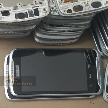 

LCD Assembly (LCD Display Screen with Touch Screen and Front Frame ) For Symbol Motorola TC55 TC55AH TC55CH TC55BH PDA Parts
