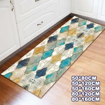 

Vintage American Geometry Moroccan Ethnic Style Bedroom Door Living Room Mat Carpet Bedroom And Rugs For Kitchen Living Room