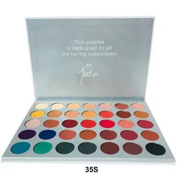 

35 Color Eyeshadow Pearl Matte Professional Fashion Eye Shadow Disc Portable Suitable For Beginners Daily Makeup