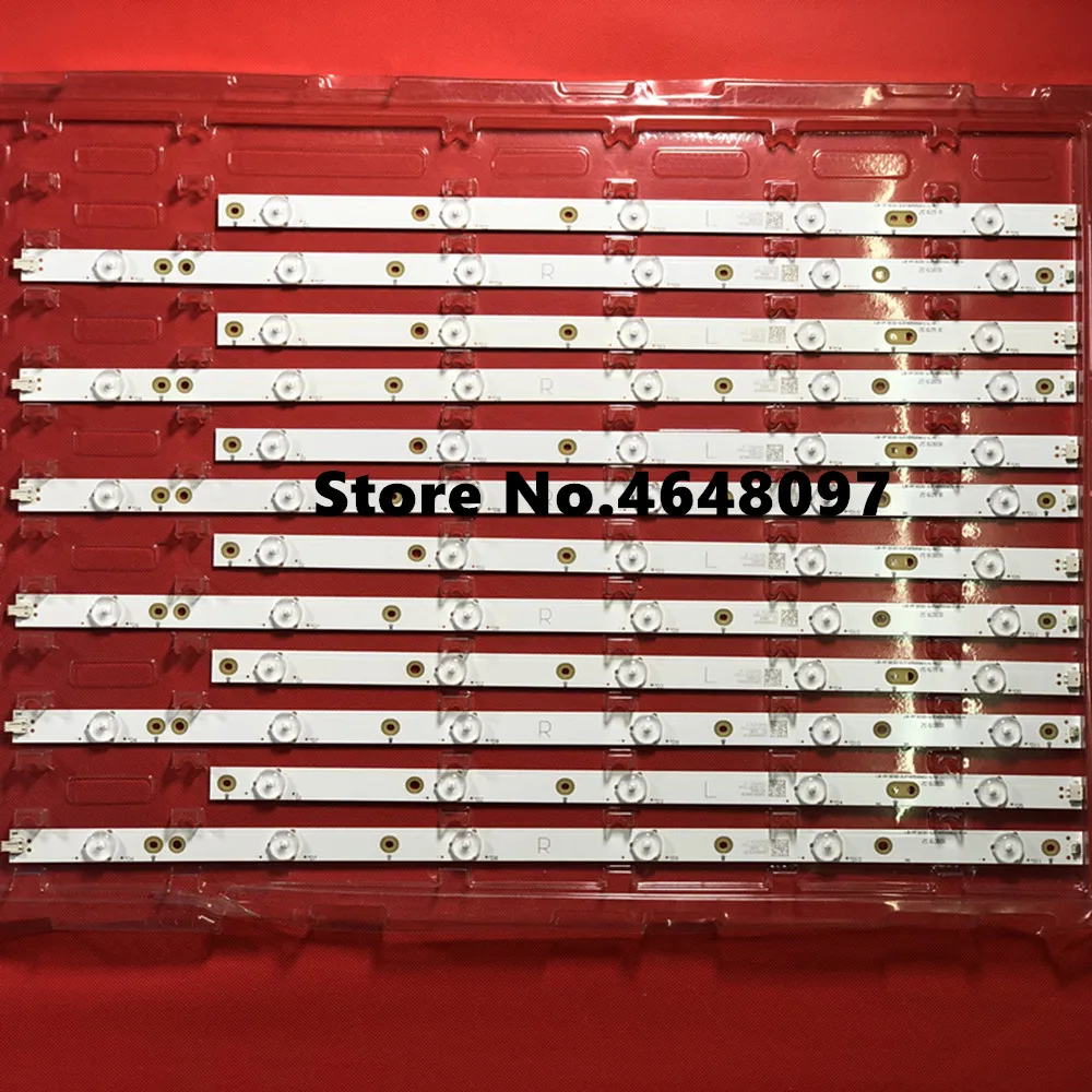 990 мм светодиодный Подсветка полосы для АОС 50 &quotТВ LD50V02S LB-PF3528-GJD2P5C506X11 R L/ч/б