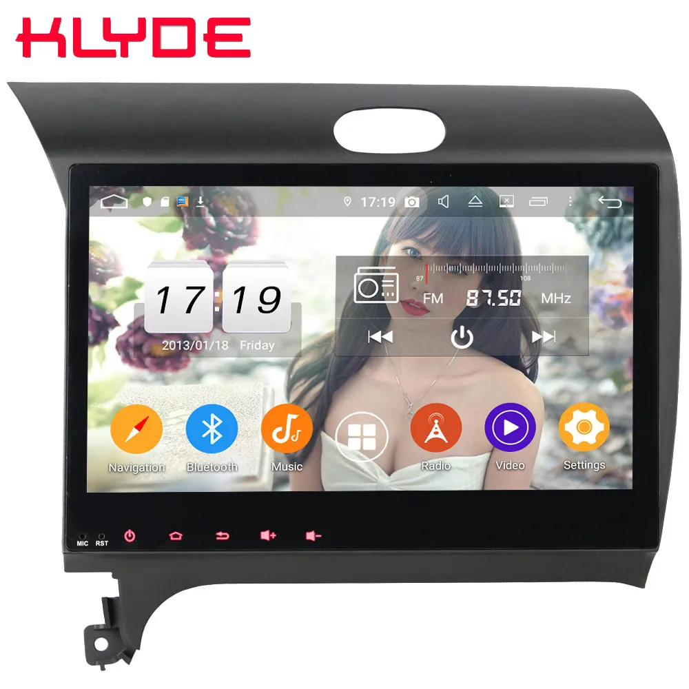Klyde 10," ips 4G Android 9 Восьмиядерный 4 Гб ОЗУ 64 Гб ПЗУ DSP автомобильный DVD мультимедийный плеер стерео для Kia K3 Cerato Forte 2012
