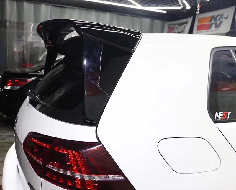 ABS задний спойлер Крылья спойлер губ гоночное крыло для или Volkswagen Golf 7 Golf 7,5 MK7 MK7.5