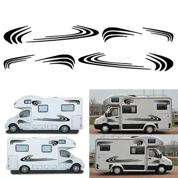 

Camper Car sticker DIY Motorhome Car Stripes Vinyl Graphics Van RV Decals