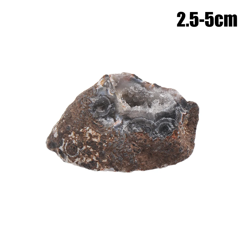 1 PC 2.5-5cm 1/5 шт. Мадагаскар полосчатый Агат ИСЦЕЛЕНИЕ КАМНИ удачи с украшением в виде кристаллов из сердолика кулон Коллекционная руды образец тела вересковый подарок - Цвет: 1 PC 2.5-5cm