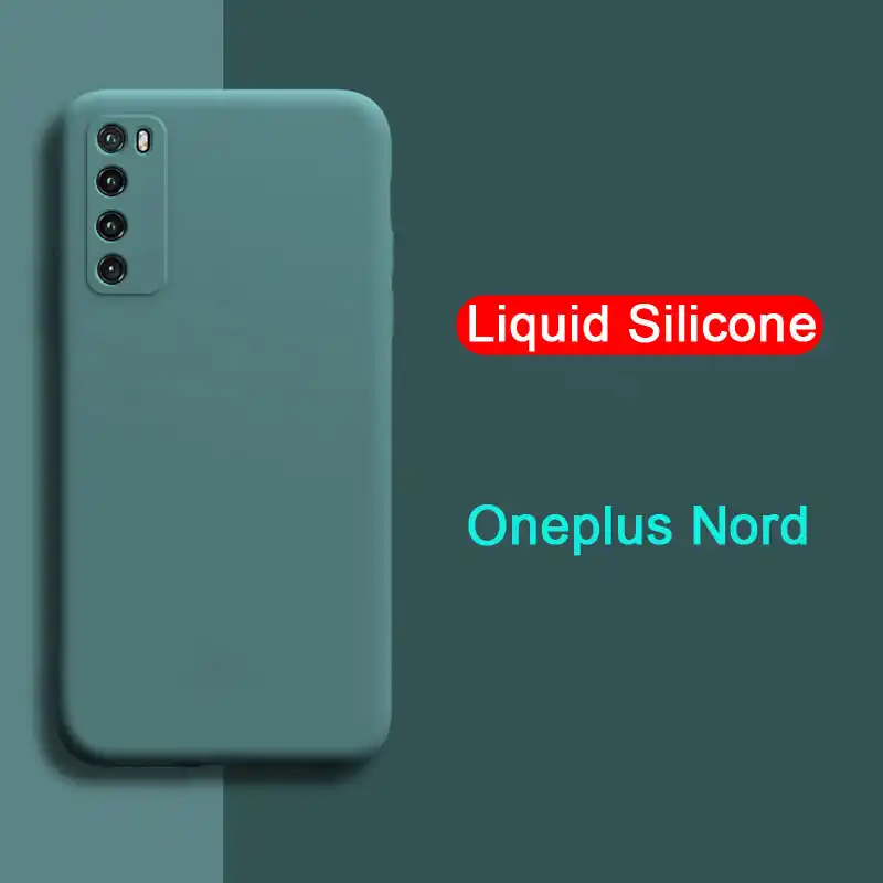 For Oneplus Nord N100 Case Liquid Silicone Soft Camera Lens Protection Phone Case For Oneplus 9 Pro 1 Nord 1 8t Back Cover Shell Phone Case Covers Aliexpress