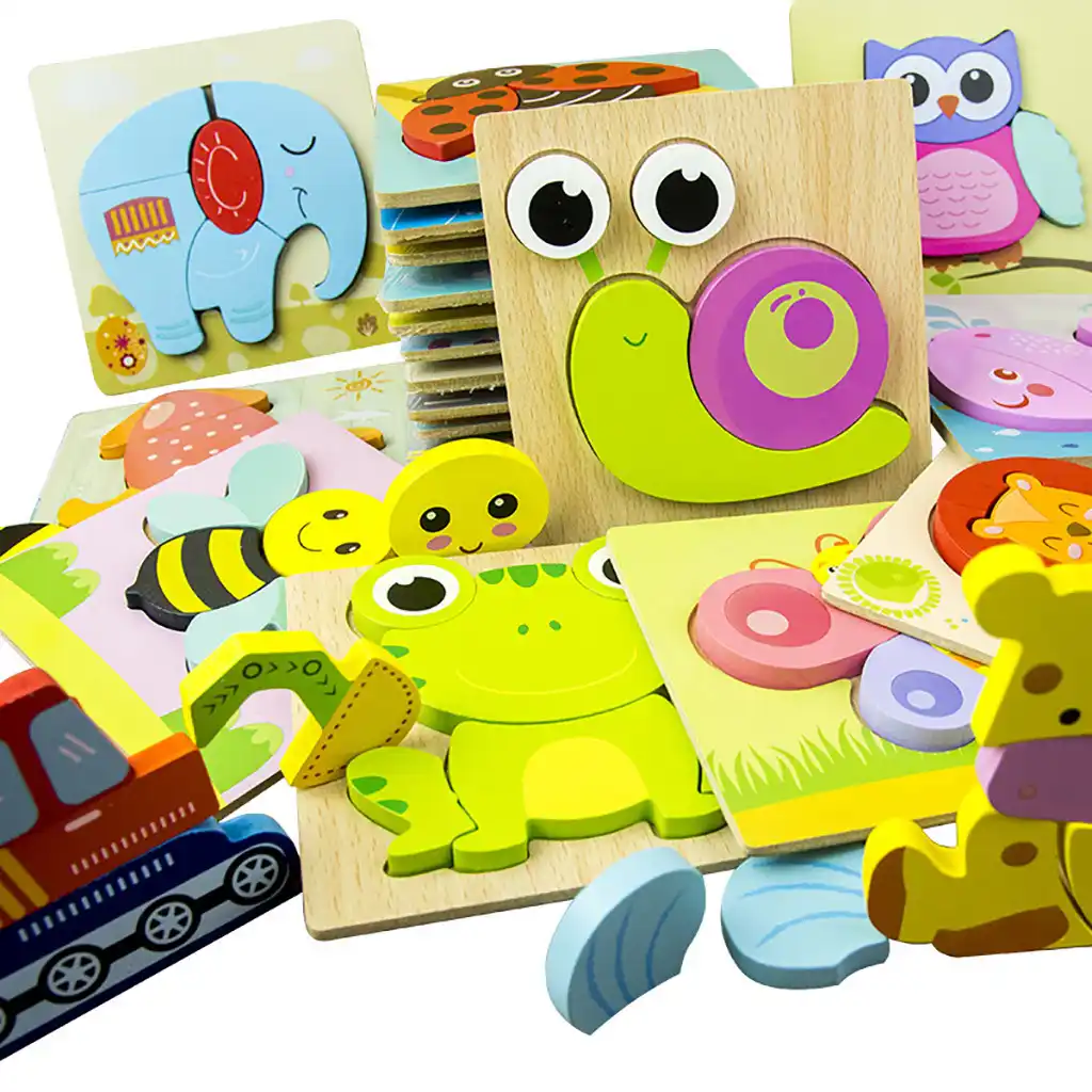 wooden puzzles for 3 year olds