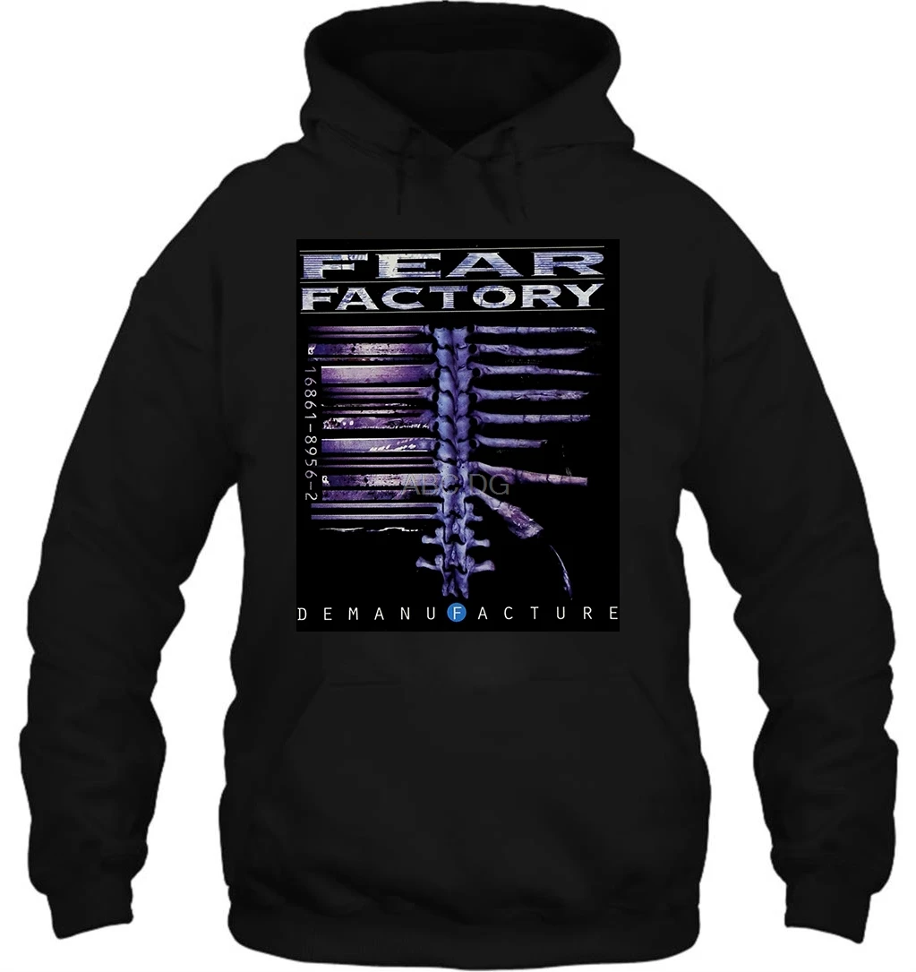 Мужская толстовка с капюшоном женский мужской свитер Fear Factory Demanufacture футболка в