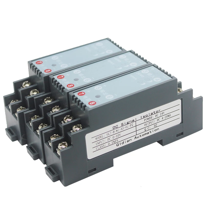 Qidian Gltb ±1000v Voltage Transducer Signal Isolator 420ma Signal