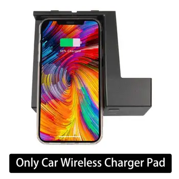 

High Power Replacement Parts Interior Trim Easy Install Small Armrest Storage Box Mobile Phone Portable Car Wireless Charger Pad