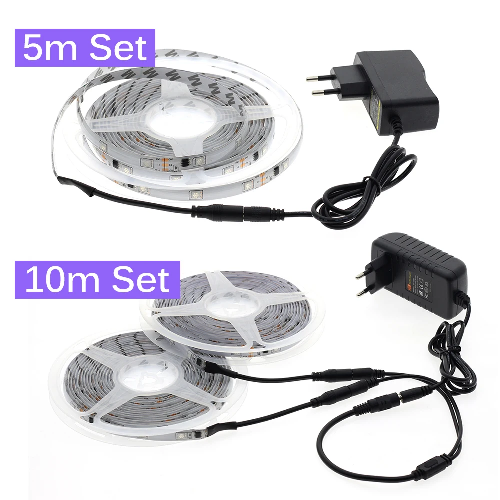 Светодиодная лента WS2811 5050 RGB 12 В постоянного тока волшебный цвет гибкая цифровая