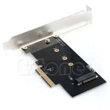 Адаптерная карта PCI-E x4 для M.2 NGFF SSD XP941 SM951 PM951 M6E 950 PRO SSD Au13 19 Droship