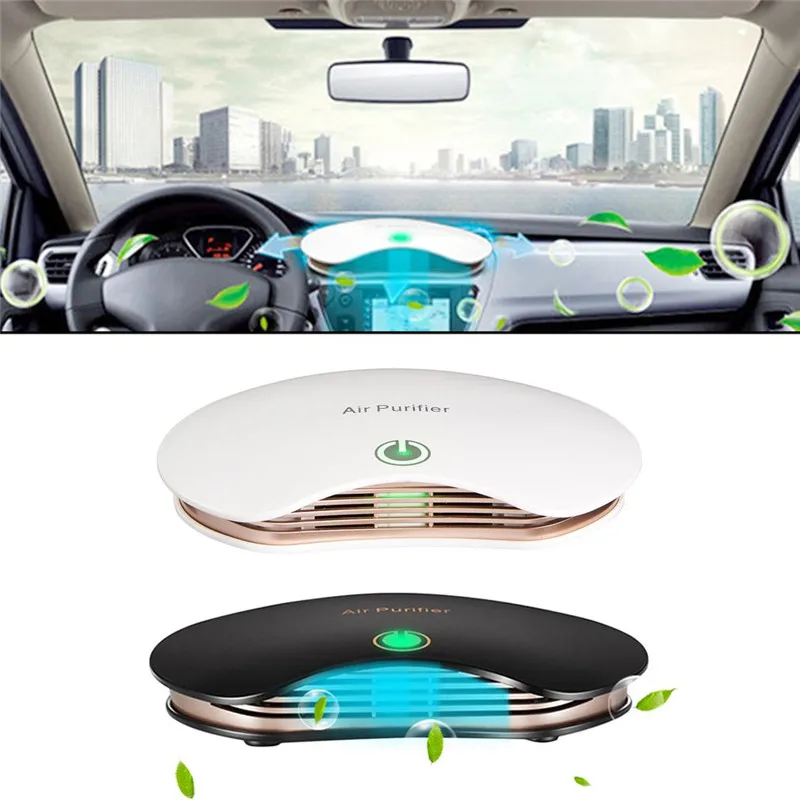 

Intelligent Touch-type Fresh Air Purifier Car Ionizer Anion Car Air Purifier Formaldehyde Remover Air Cleaner For Home
