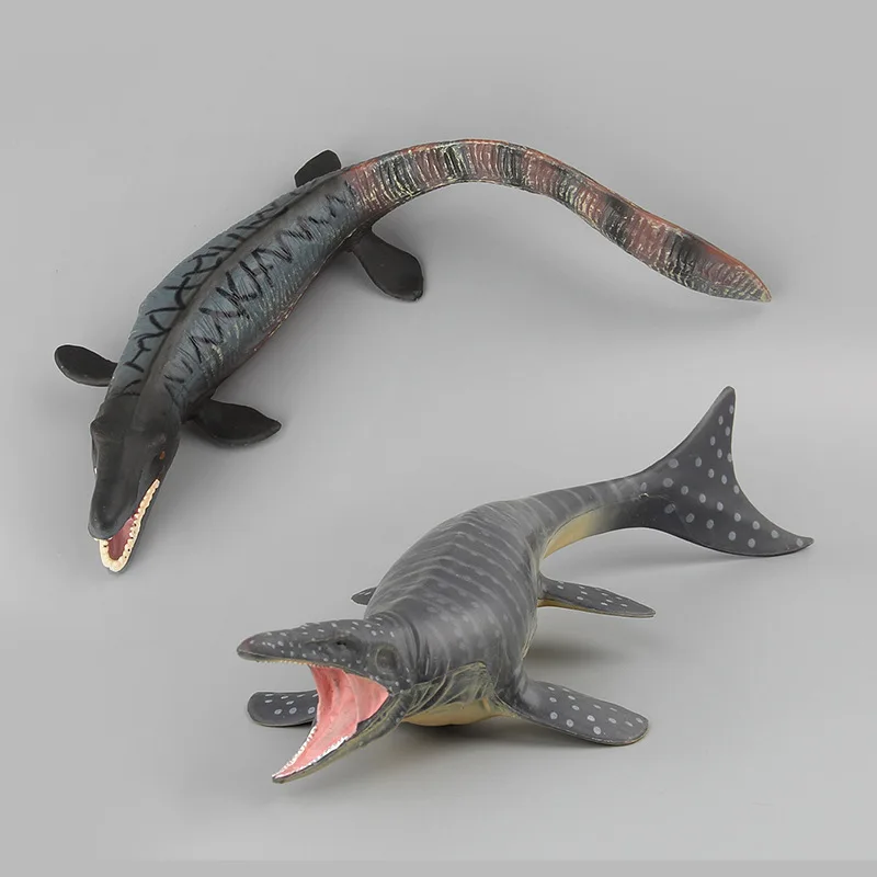 

Model Soft Silcone Dinosaur Model Swift And Violent Dragon Ichthyosaurs Mosasaurs T-Rex Model Toy Museum Dinosaur Boutique