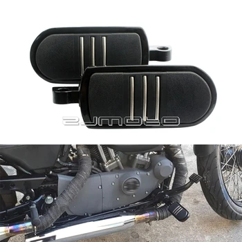 

Motorcycle Foot Pegs Streamliner Foot Rests For Harley Dyna Softail Sportster Touring V-Rod Custom Aluminum Foot Peg Foot Rest