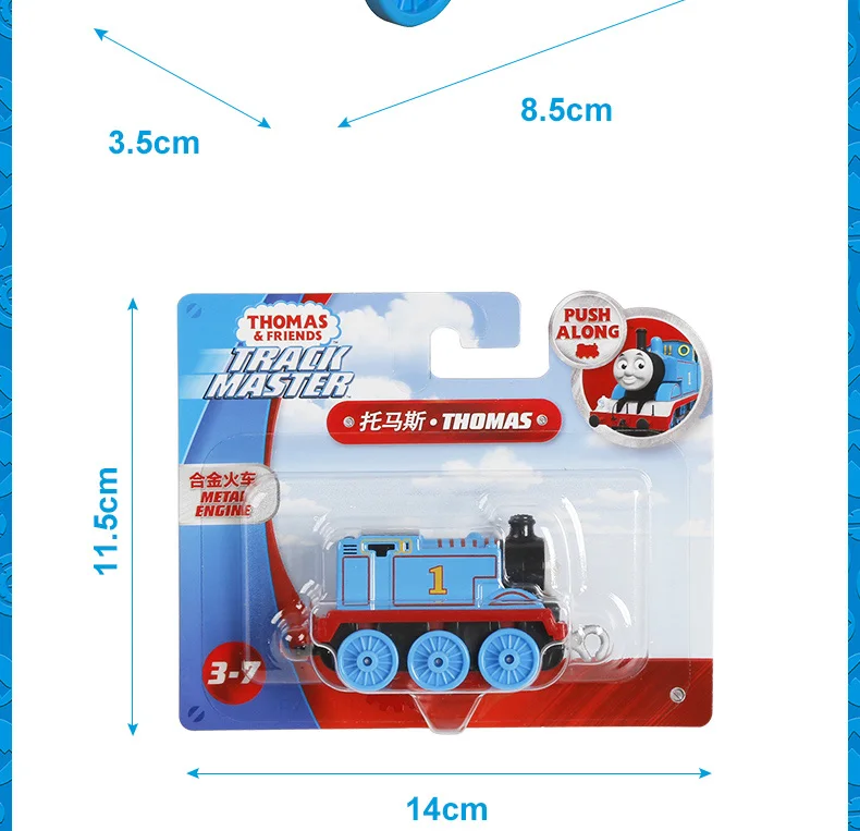 Original Thomas and Friends New Trains Model TrackMaster Alloy Train Metal Engine Toy Suitable for Track Set Toys for Children