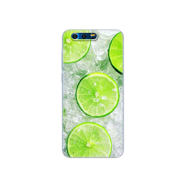 phone case for  honor 9 honor 9 lite soft tpu silicon back cover 360 full protective printing transparent coque