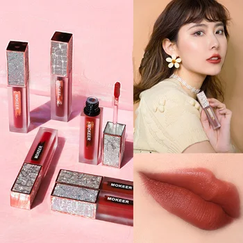 

Macaier Brand Luxurious velvet Matte Lip Glaze Blog Same paragraph Blood Orange Lip Stain liptick makeup