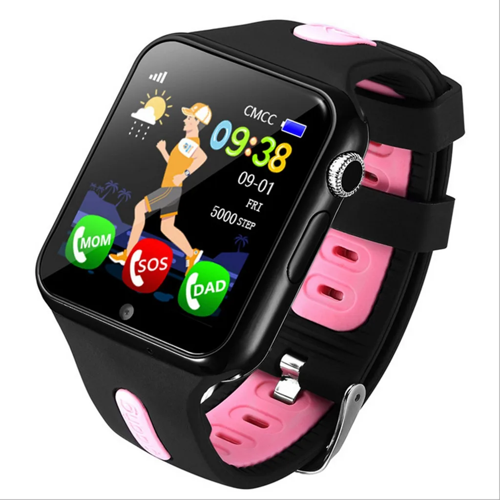 Для Носимых устройств Дети gps Smartwatch1.44 дюймов Анти-потеря Смарт часы для детей девочек мальчиков дропшиппинг