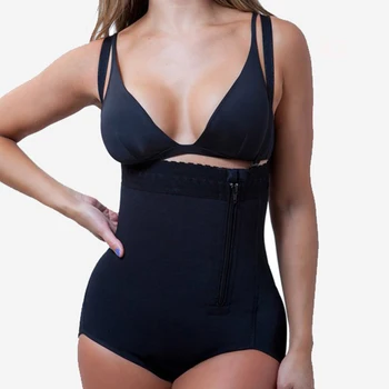 

Latex Women Waist Trainer Body Shaper Slimming Underwear Post Liposuction Girdle Clip Bodysuit Waist Shaper Reductoras Shapewear