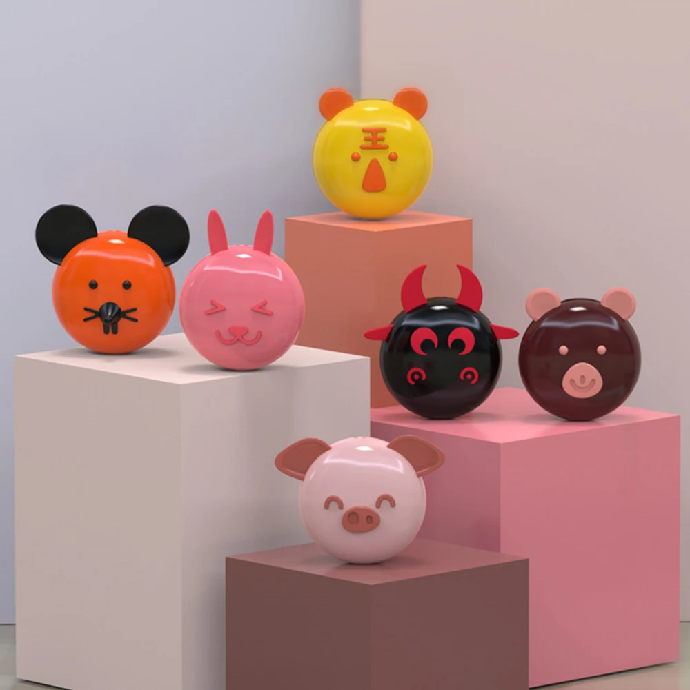 TWS Bluetooth Kid Earphone touch control Stereo Wireless Cartoon Earbuds Animal shape pig mouse cute earphone for girl