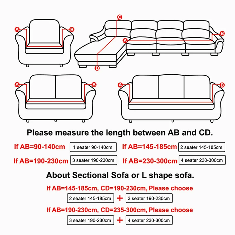 Жаккардовая эластичная чехлы для диванов Гостиная чехол для дивана секционный чехол Защитный чехол для мебели, для дивана эластичный чехол