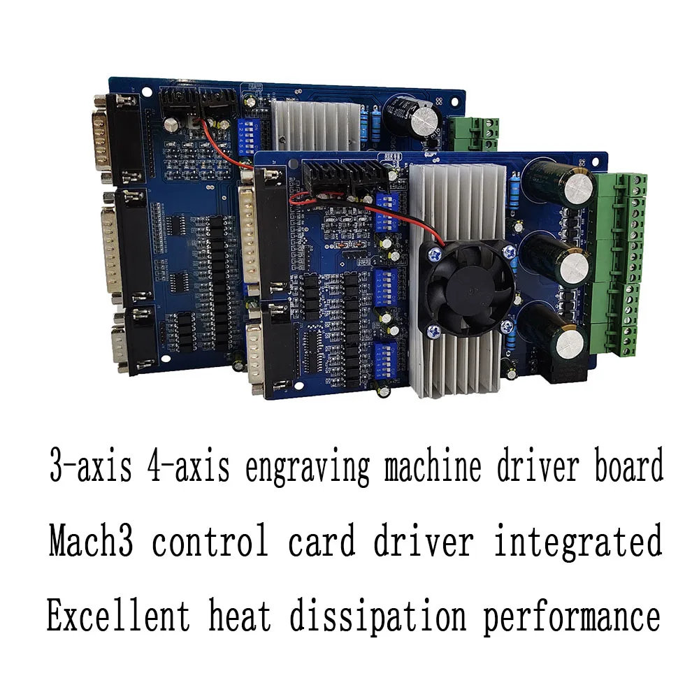 

Mach3 control card TB6560 3-axis4-axis drive board engraving machine control driver integrated DIY engraving motion control card