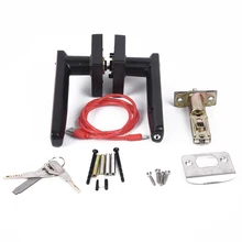 Умный дом Дверной замок с идентификацией через отпечатки пальцев точность распознавания USB и зарядки аккумулятора