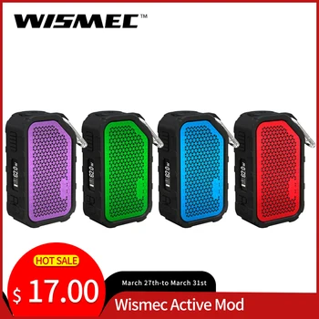 

Original Wismec Active Mod 80W Box Mod with Bluetooth Music Waterproof and Shockproof Mod Box VW/Bypass/TC-Ni/TC-Ti/TC-SS/TCR