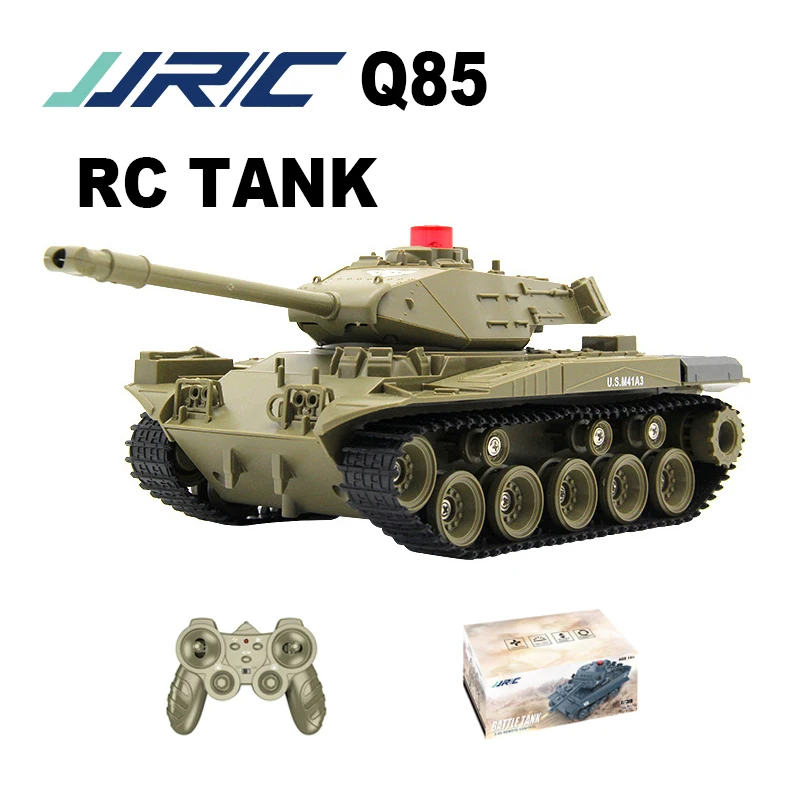 JJRC Q85 1/30 2 4G RC Танк битва ESC модели автомобилей с дистанционным управлением щетка