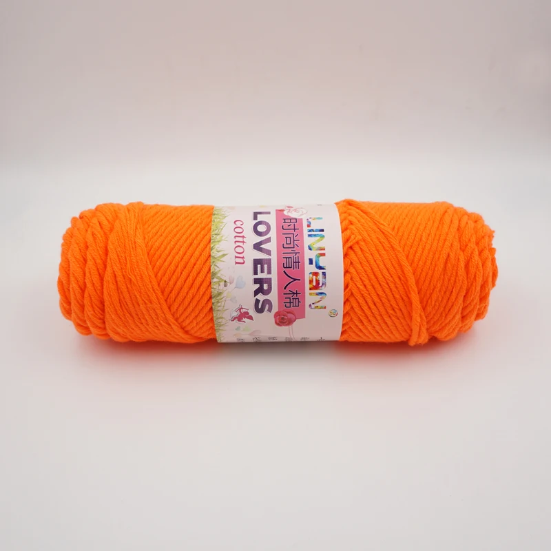3 шт. хлопчатобумажная любимая пряжа вязальная нить дешевая для вязания ручной