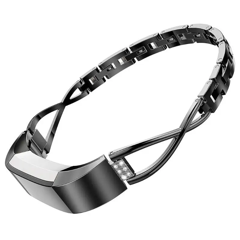 Металлический нержавеющий Браслет Ремешок Замена Для Fitbit Alta ремешок регулируемый ручной браслет Для Fitbit Alta аксессуары