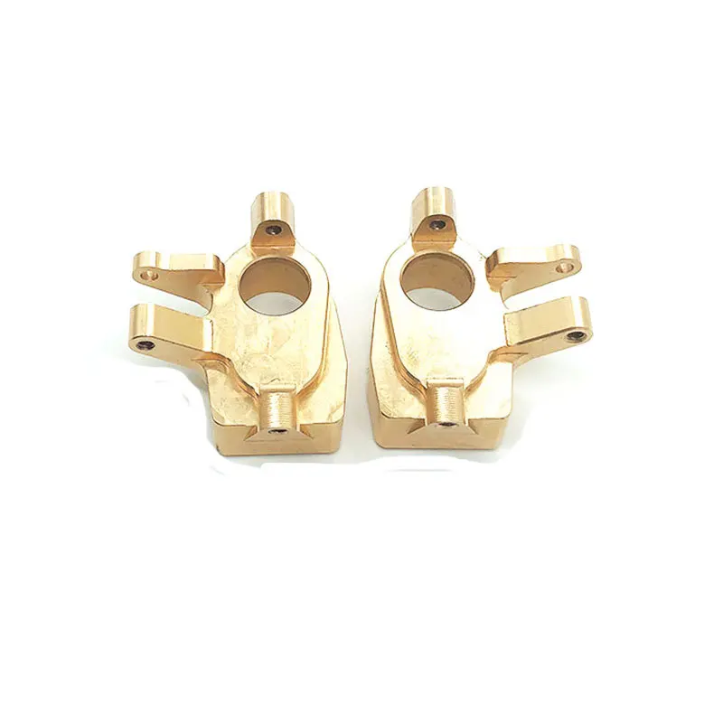 

Brass Front Portal Axle Steering Knuckles Housing for 1/10 RC Crawler Axial Capra F9 Portal SCX10 III AXI03007