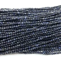 Veemake Blue Sapphire Faceted Small Round 06725 2