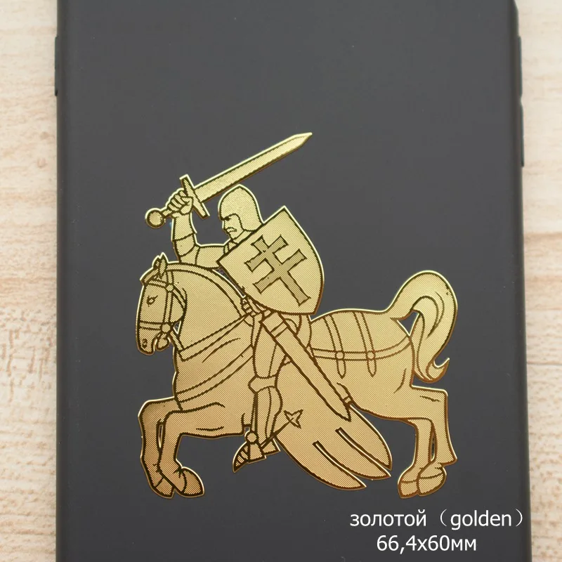 Three Ratels MT 054 #60*66 4 мм 1 2 шт. герб Литвы и Беларуси рыцарь с мечом щитом летающая