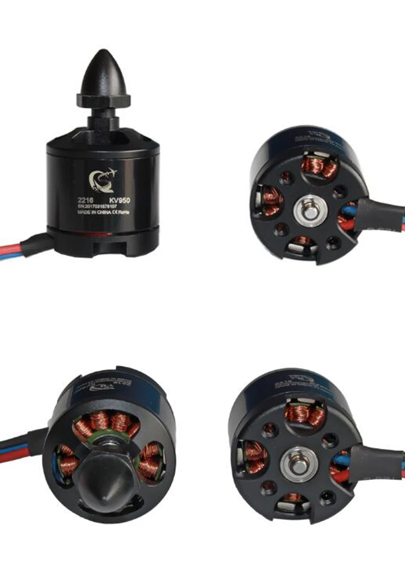 

Hot 1Pair 3-4S 2216 Brushless Motor KV950 s Engine CW CCW For Fixed Wing Multirotor F450 550 S500 RC Drone DIY Spare Part