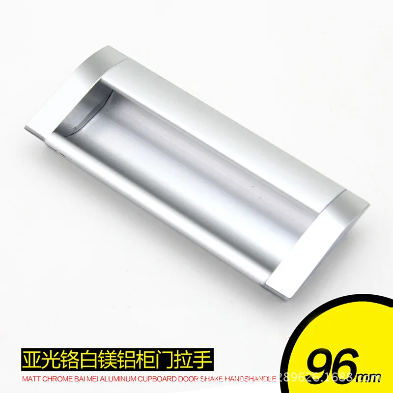 

Orbit Drawer Dark Button Handle Modern Alumimum Embedded Handle Sliding Door Slotted Embedded Aluminium Alloy Buckle