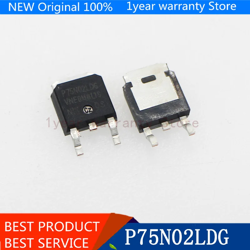 { New original } 10pcs/lot P75N02LDG P75N02 TO-252 | Электроника