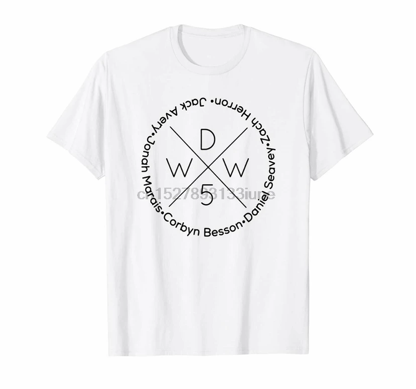 Почему мы товар Dont Circle Everybody Wdw5 белая футболка Джек Эйвери S-6Xl Футболка мужская