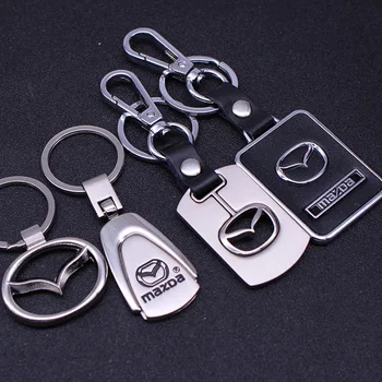 

Leather gold key chain is suitable for Mazda cars 2020