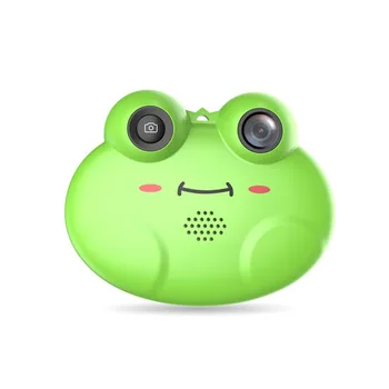 

New upgraded lithium battery Mini Kid Cameras K5 HD 1080P Frog Digital Camera Portable Cute Neck Child
