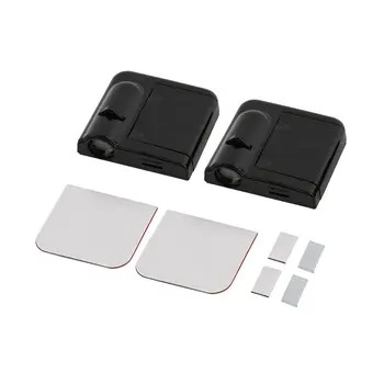 

1 Pair Led Car Door Logo White Skeleton Shadow Welcome Light Original Door Light Replace Laser Lamp Projector Lamp