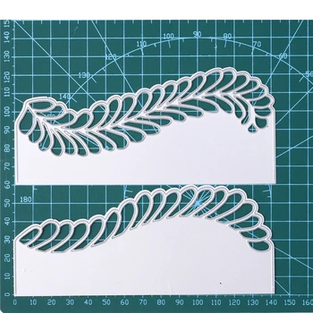 

Eastshape Flowers Background Metal Cutting Dies Banner Dies for DIY Scrapbooking Craft Card Embossing Die Cut Template Stencil