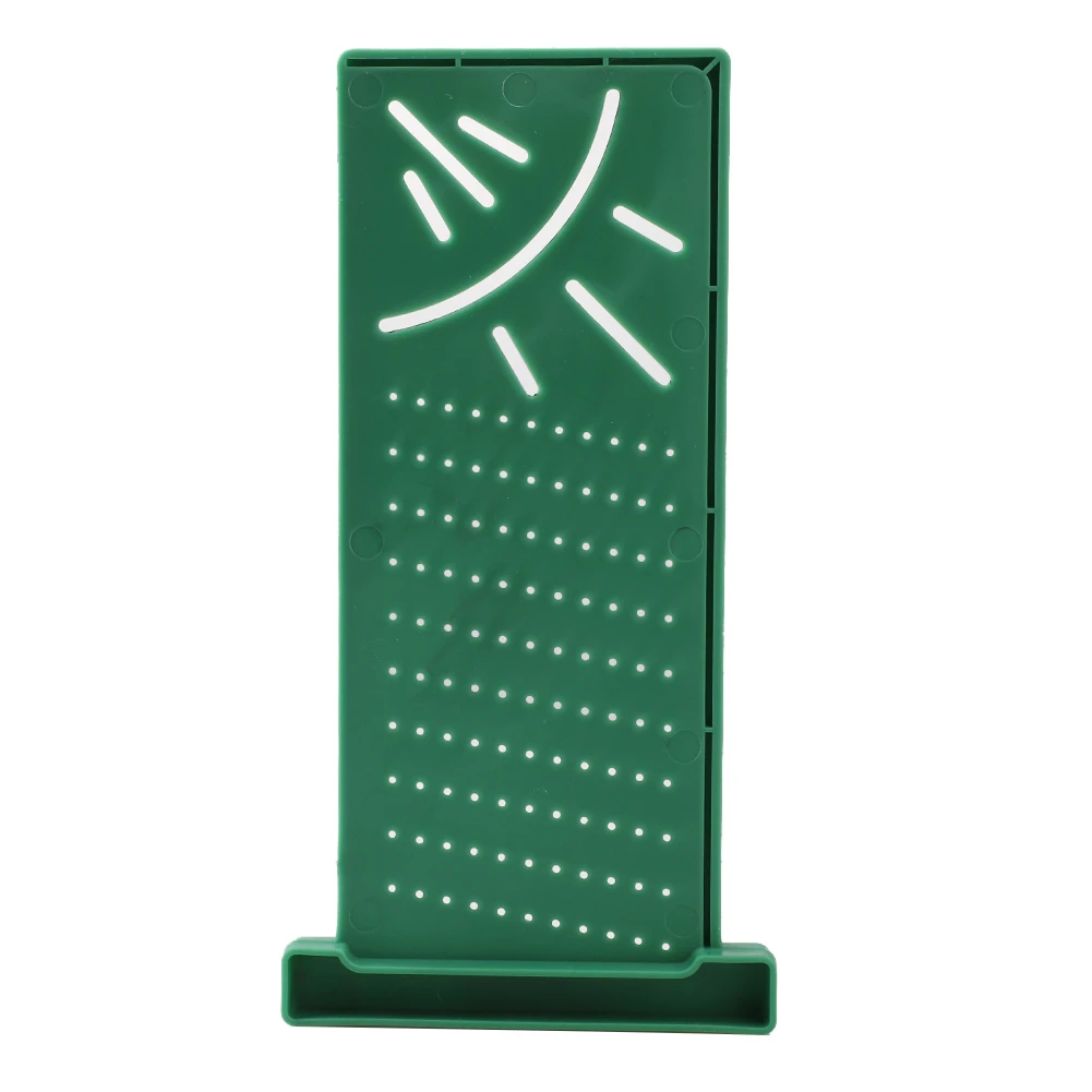 Scribe Mark Line Gauge 100 мм Т-образная линейка отверстие Scribing Gauge алюминиевая поперечная линейка деревообрабатывающие столярные измерительные инструменты - Цвет: Green